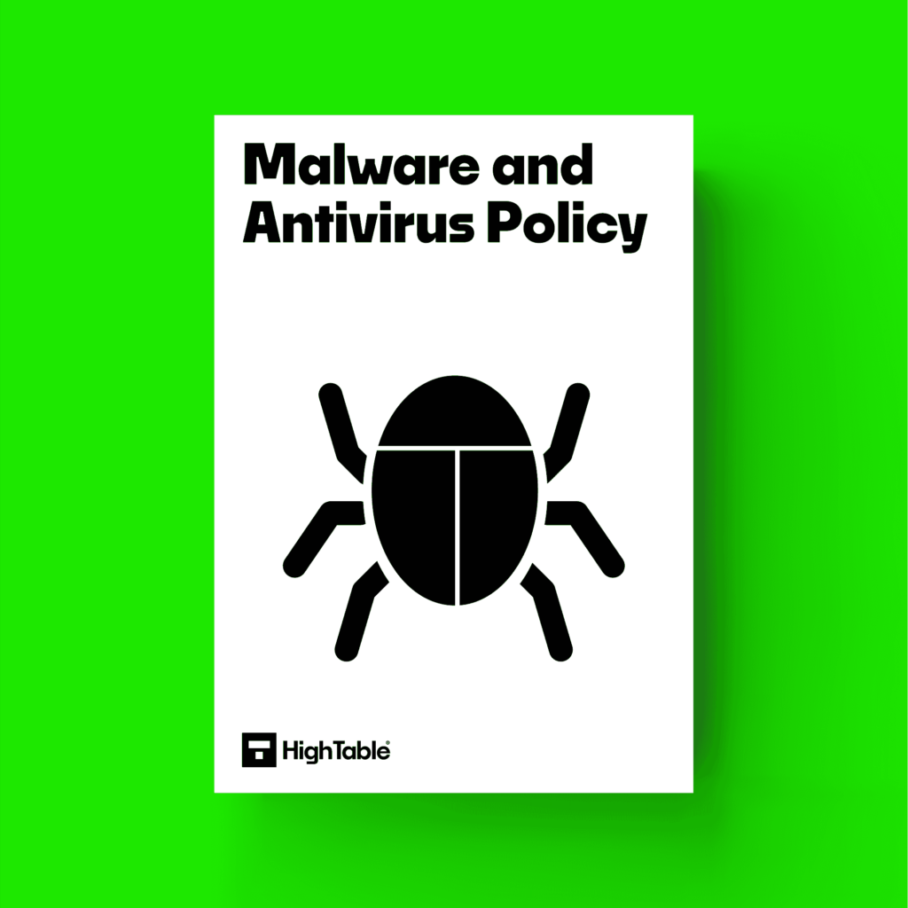 ISO27001 Malware and Antivirus Policy-Green